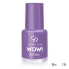 GOLDEN ROSE Wow! Nail Color 6ml-78